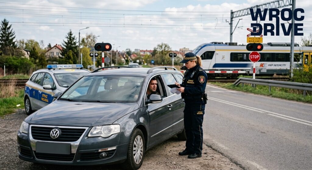 Chwila pośpiechu, gigantyczny mandat. Straż Miejska bierze pod lupę przejazdy kolejowe!